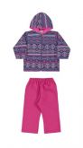 Ref.: 6011 Conjunto Bebê Moletom Felpado com Capuz