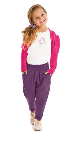 Ref: 6044 Calça Infantil Jadpour em Molecotton
