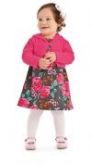 Ref.6010 Vestido Floral Bebê Kaiani